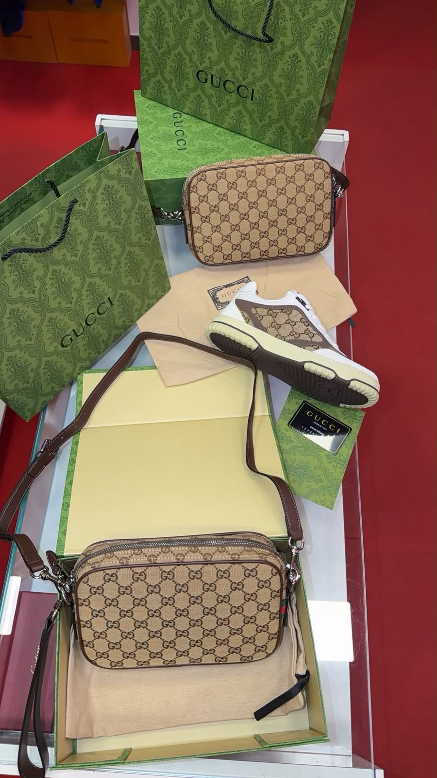 Sacoche Gucci GG Canvas